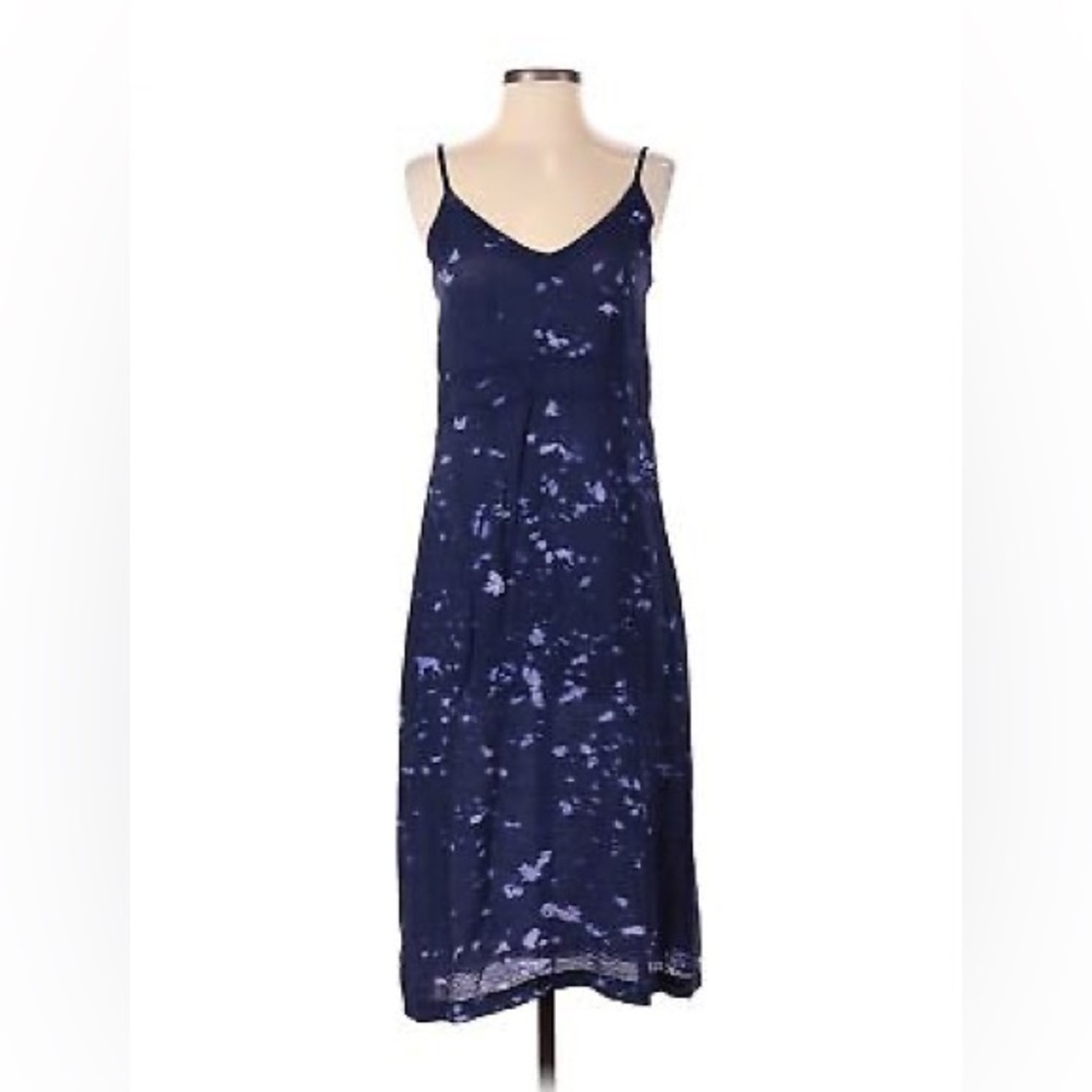 LACAUSA Women Blue Casual Dress🥀